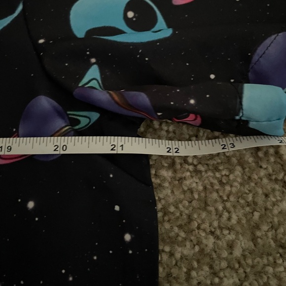 ROMWE Alien Spaceship Cartoon Graphic Button Down Shirt - Picture 7 of 7